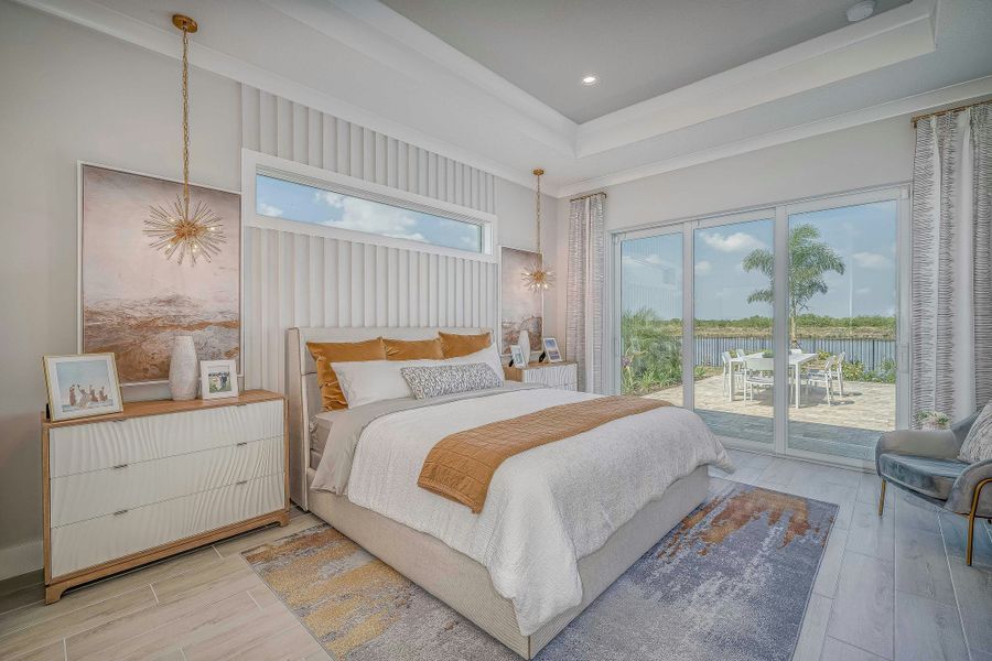 2D floor plan layout for the Sage by GHO Homes in Belterra, Port St. Lucie, FL (Image 88).