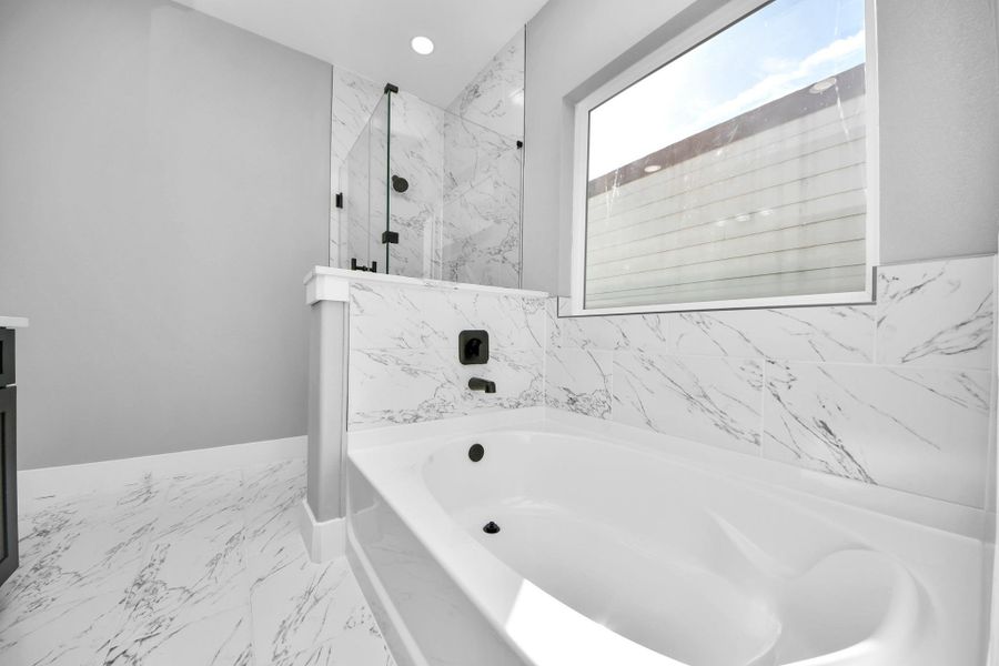 Furnished interior view inside a new home in , Houston (Image 6).