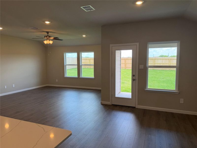 Spacious, unfurnished interior of a new home in Liberty Village, Brenham (Image 7). Spacious, unfurnished interior of a new home in Liberty Village, Brenham (Image 7).