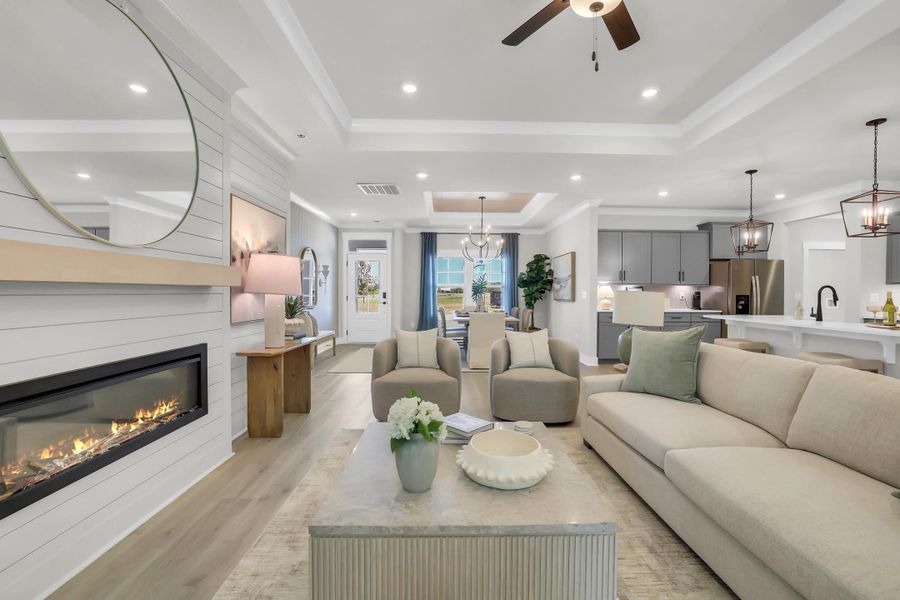 Furnished interior view inside a new home in Beach Gardens, Conway (Image 17).