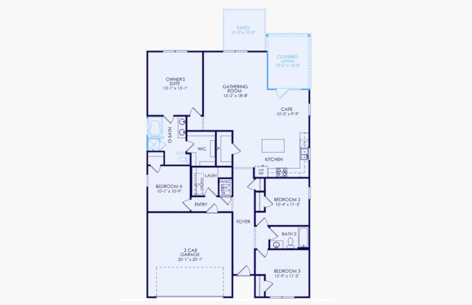 2D floor plan layout of this home in Salem Bay, Beaufort, SC (Image 2). 2D floor plan layout of this home in Salem Bay, Beaufort, SC (Image 2).