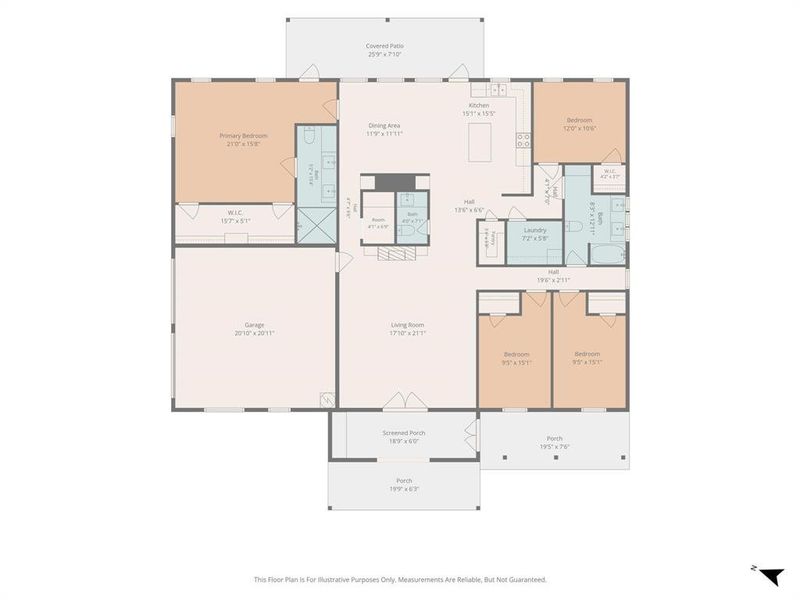 2D floor plan layout of this home in , Rio Vista, TX (Image 5).