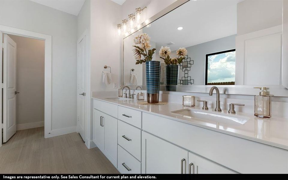 Furnished interior view inside a new home in Green Meadows, Celina (Image 16).