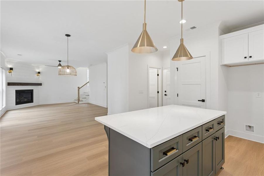 Furnished interior view inside a new home in , Smyrna (Image 12).