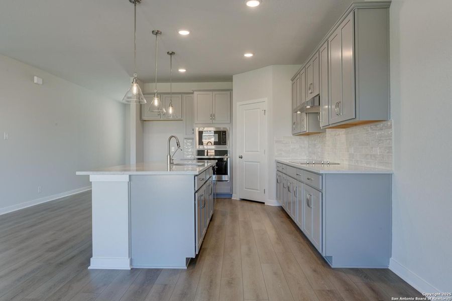 Furnished interior view inside a new home in The Preserve at the Wilder, Adkins (Image 10).