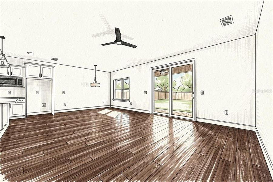 Spacious, unfurnished interior of a new home in , Newberry (Image 17).