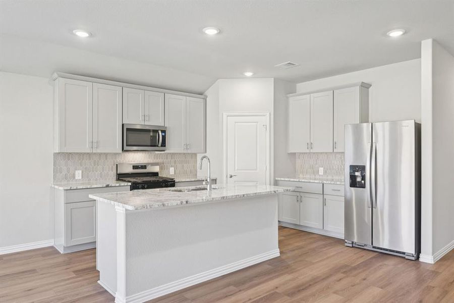 Photo is not of the actual home, but is an inspirational photo of builder’s model home and may depict options, furnishings, and/or decorator features that are not included.