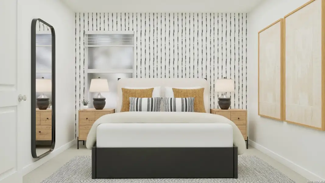 Furnished interior view inside a new home in Juniper Ranch, Spring Branch (Image 14).