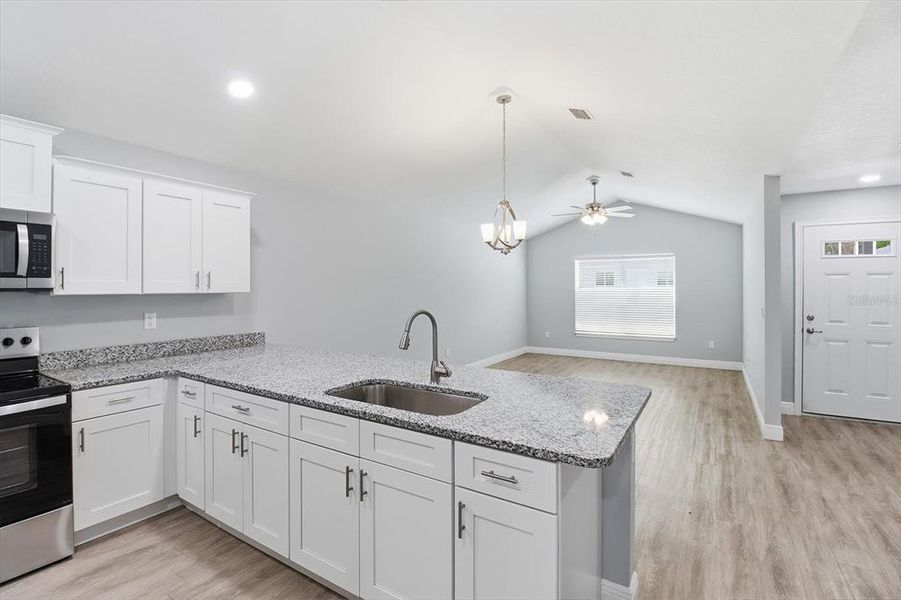 Furnished interior view inside a new home in , Citrus Springs (Image 9). Furnished interior view inside a new home in , Citrus Springs (Image 9).
