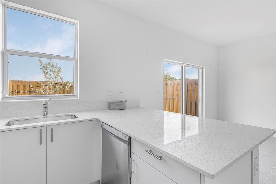 Furnished interior view inside a new home in Cedar Pointe: Cypress Collection, Homestead (Image 12). Furnished interior view inside a new home in Cedar Pointe: Cypress Collection, Homestead (Image 12).