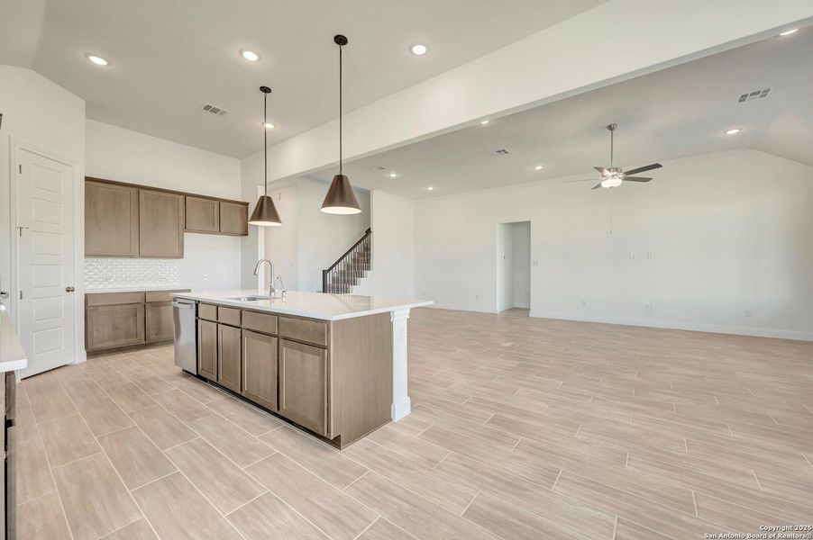 Furnished interior view inside a new home in Everly Estates, San Antonio (Image 4). Furnished interior view inside a new home in Everly Estates, San Antonio (Image 4).