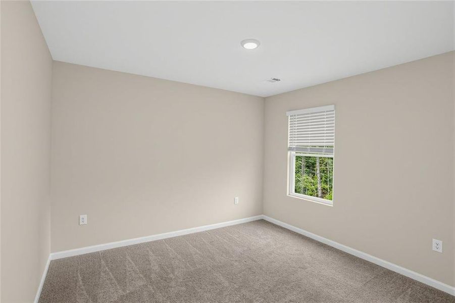 Spacious, unfurnished interior of a new home in Etowah Preserve, Dawsonville (Image 21).