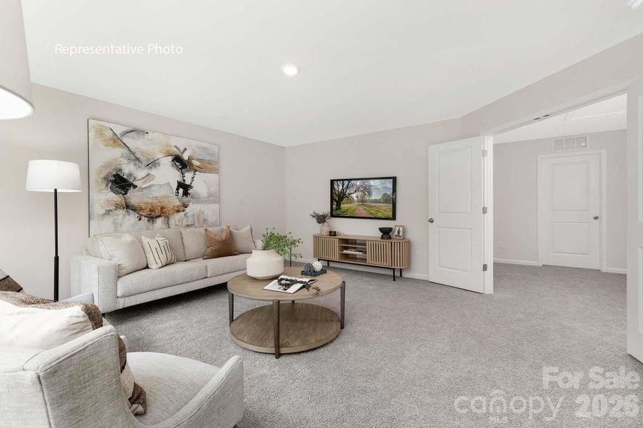 Furnished interior view inside a new home in Sylvan Creek, Denver (Image 13).