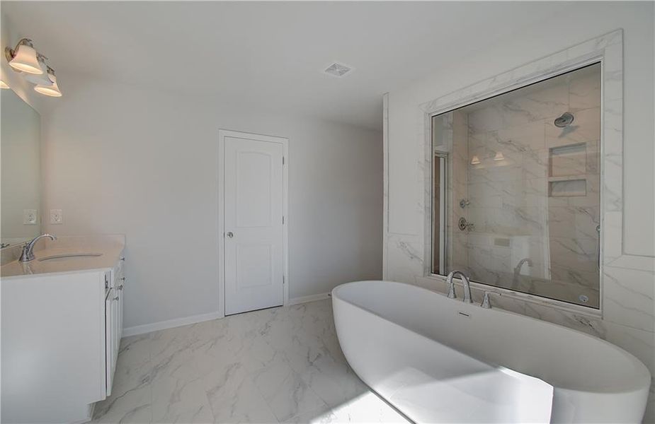 Furnished interior view inside a new home in Adagio, Dacula (Image 9).