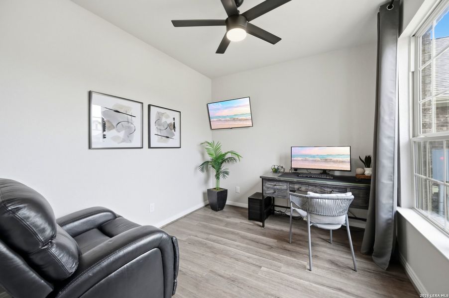Furnished interior view inside a new home in Ventana, Bulverde (Image 30).