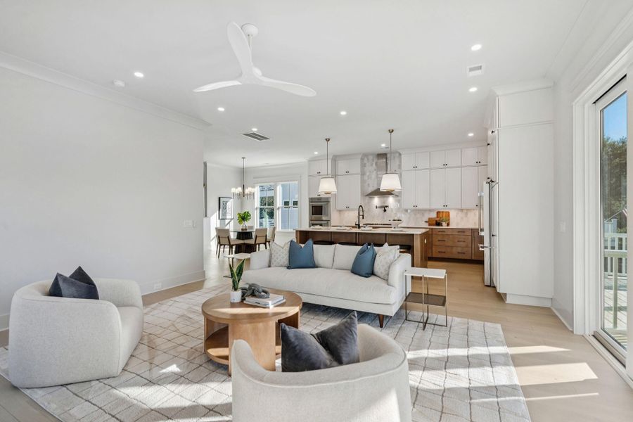 Furnished interior view inside a new home in , Johns Island (Image 15). Furnished interior view inside a new home in , Johns Island (Image 15).