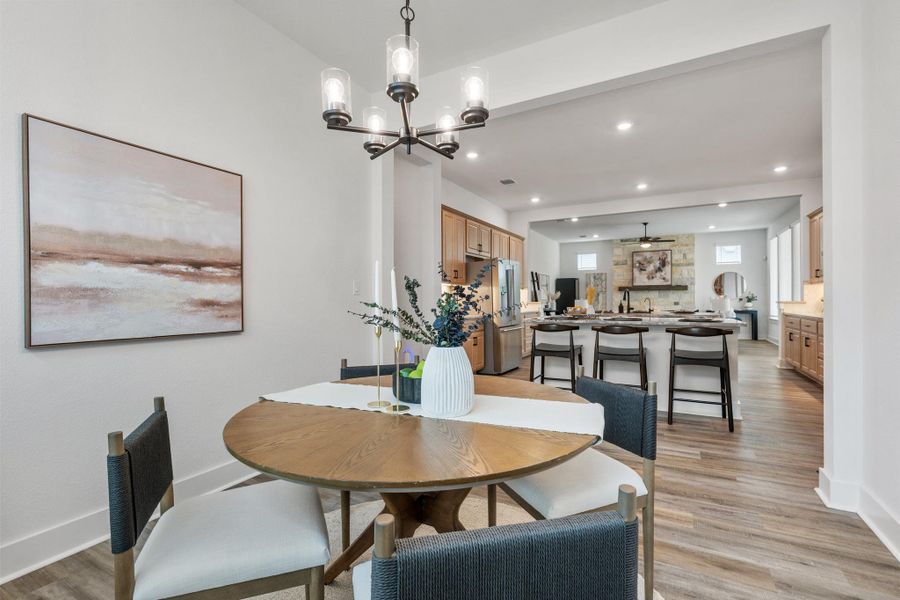 Furnished interior view inside a new home in , Georgetown (Image 6).