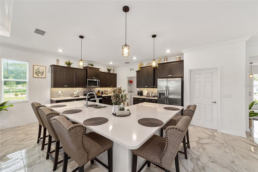 Furnished interior view inside a new home in , Ocala (Image 11).