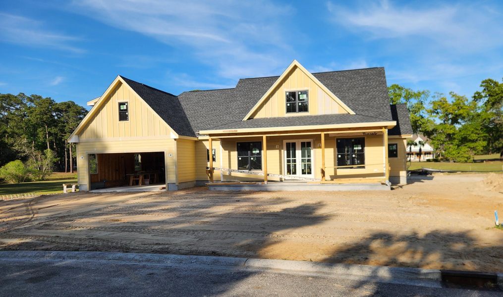 Front exterior of a new home in , Georgetown, SC, highlighting curb appeal (Image 5).