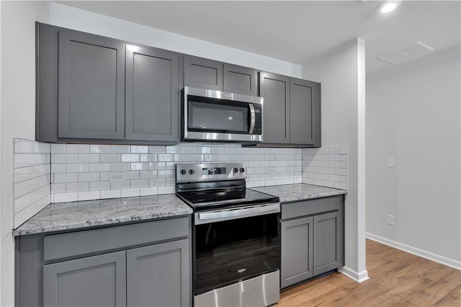 Furnished interior view inside a new home in Village Green, Adairsville (Image 4). Furnished interior view inside a new home in Village Green, Adairsville (Image 4).