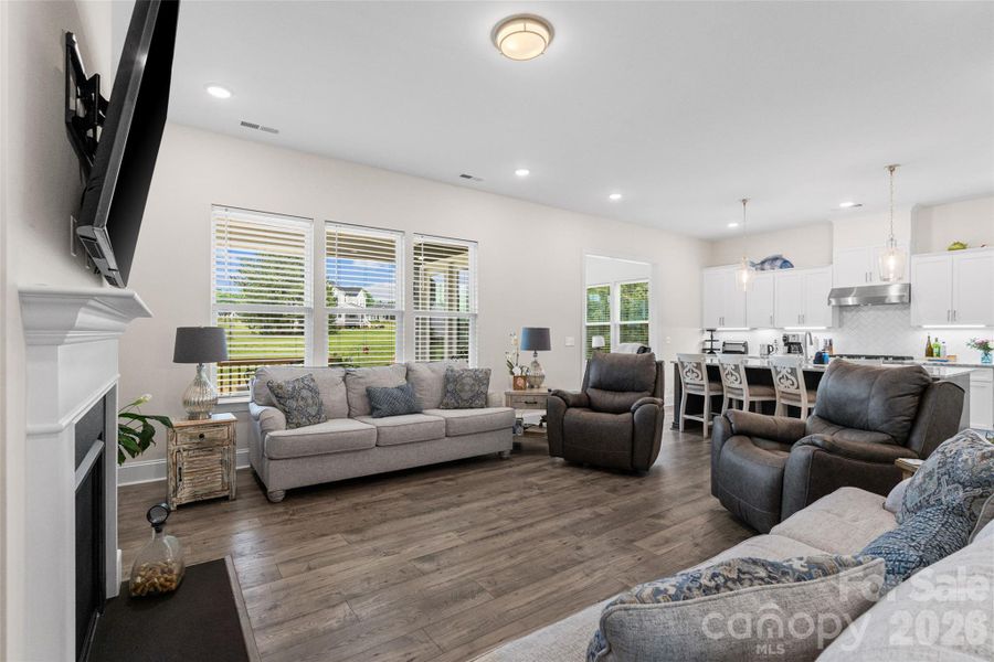 Furnished interior view inside a new home in , Clover (Image 10).