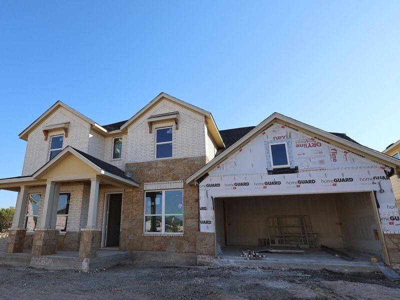In-progress construction of a new home in Barksdale, Leander, TX (Image 10). In-progress construction of a new home in Barksdale, Leander, TX (Image 10).