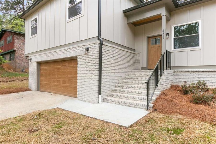 Exterior details and patio area of a home in , Atlanta (Image 3).