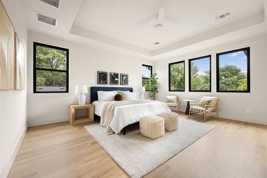 Furnished interior view inside a new home in , Dallas (Image 6). Furnished interior view inside a new home in , Dallas (Image 6).