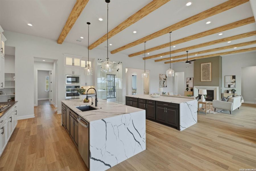 Furnished interior view inside a new home in , San Antonio (Image 38).
