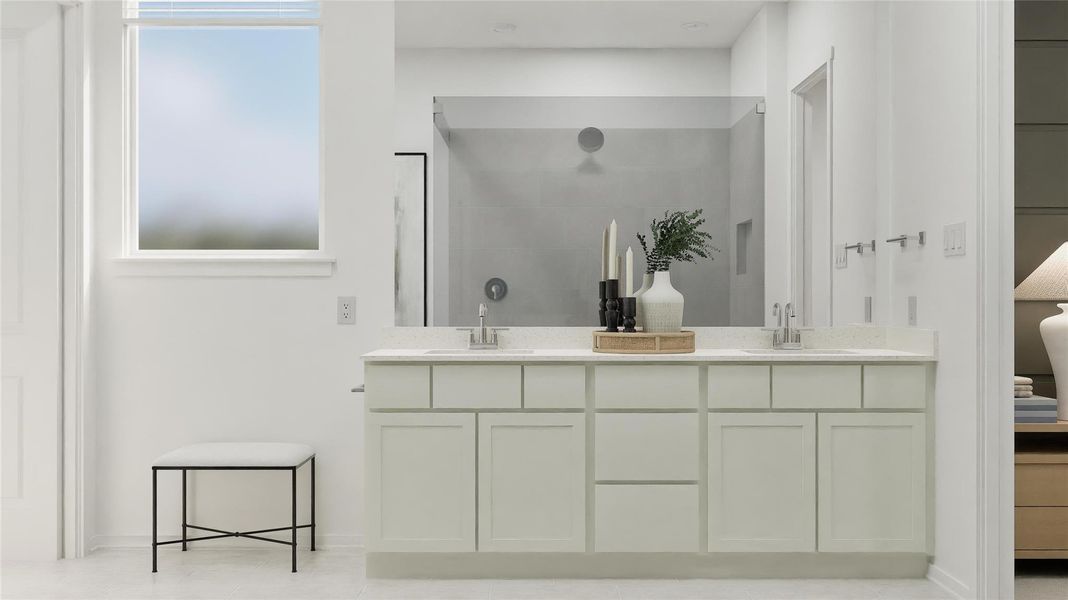 Furnished interior view inside a new home in Anniston, Katy (Image 6).