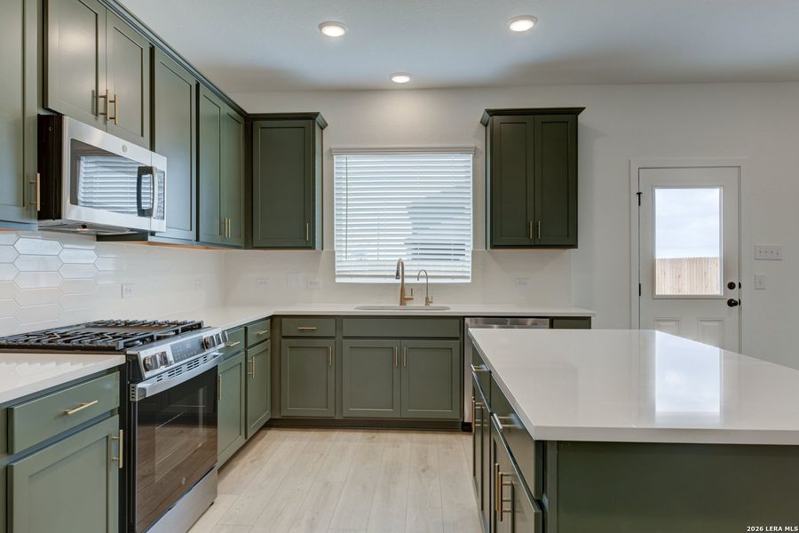 Furnished interior view inside a new home in The Wilder, Adkins (Image 7). Furnished interior view inside a new home in The Wilder, Adkins (Image 7).