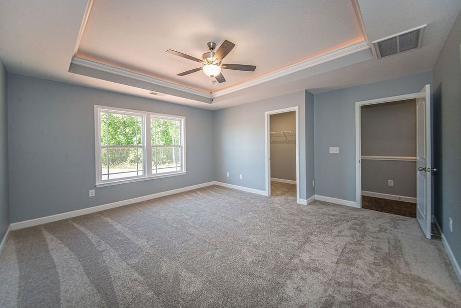 Representative unfurnished interior of a home built from the Jackson by Enchanted Homes in Lonesome Dove, San Antonio (Image 50).