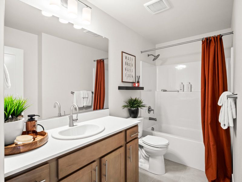 Representative furnished interior of a home built from the Belmont by Risewell Homes in Elevon, Lavon (Image 7). Representative furnished interior of a home built from the Belmont by Risewell Homes in Elevon, Lavon (Image 7).