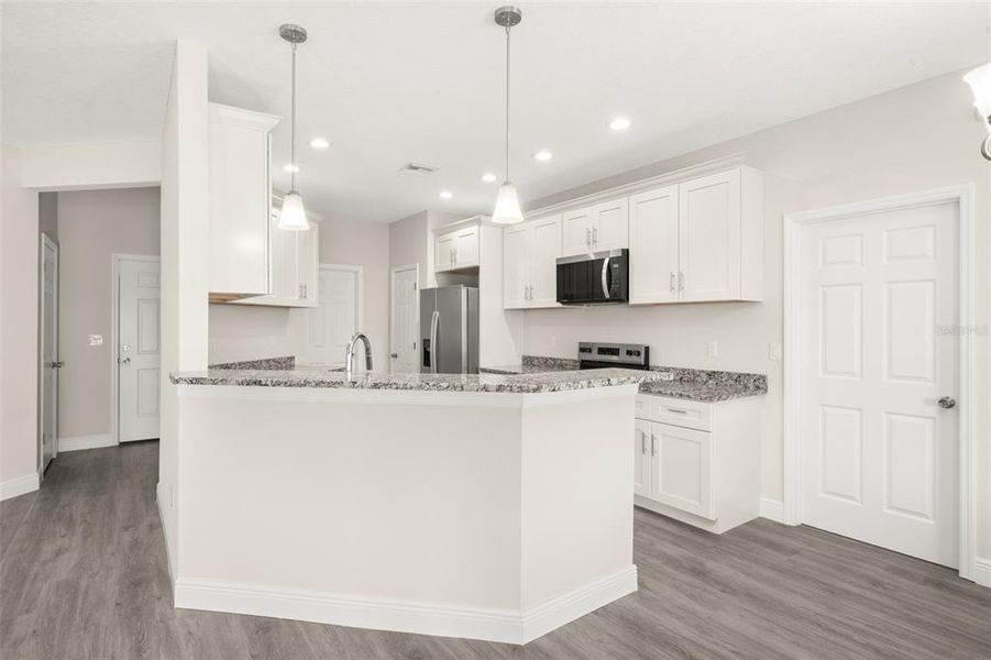 Furnished interior view inside a new home in , Sebring (Image 13).
