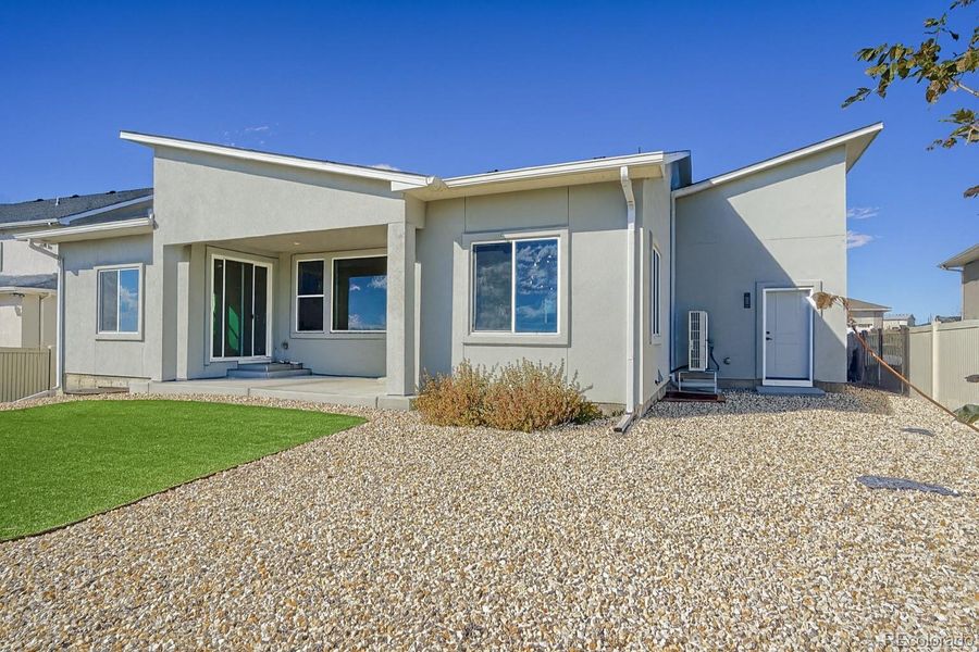 Exterior details and patio area of a home in , Pueblo (Image 16).