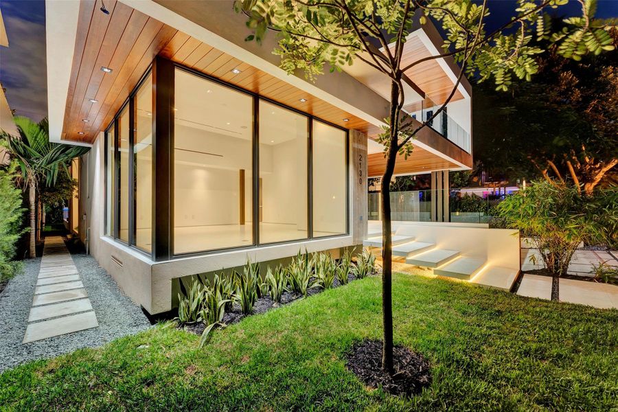 Exterior details and patio area of a home in , Miami (Image 3). Exterior details and patio area of a home in , Miami (Image 3).