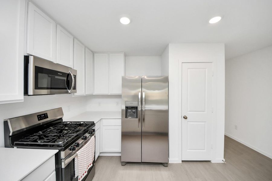 Furnished interior view inside a new home in Anniston, Katy (Image 5). Furnished interior view inside a new home in Anniston, Katy (Image 5).