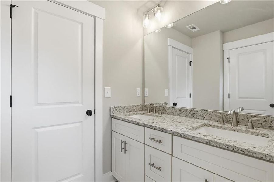 Furnished interior view inside a new home in , Statham (Image 43).