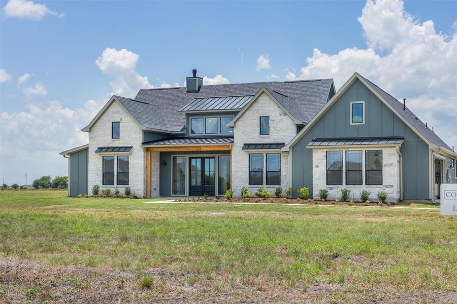 Front exterior of a new home in , Schulenburg, TX, highlighting curb appeal (Image 22). Front exterior of a new home in , Schulenburg, TX, highlighting curb appeal (Image 22).