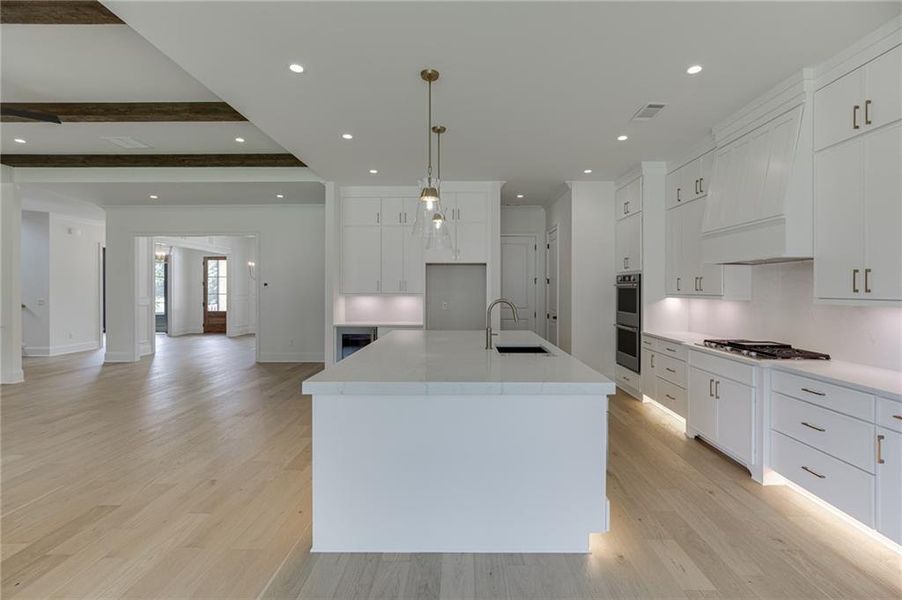 Furnished interior view inside a new home in , Buford (Image 17).