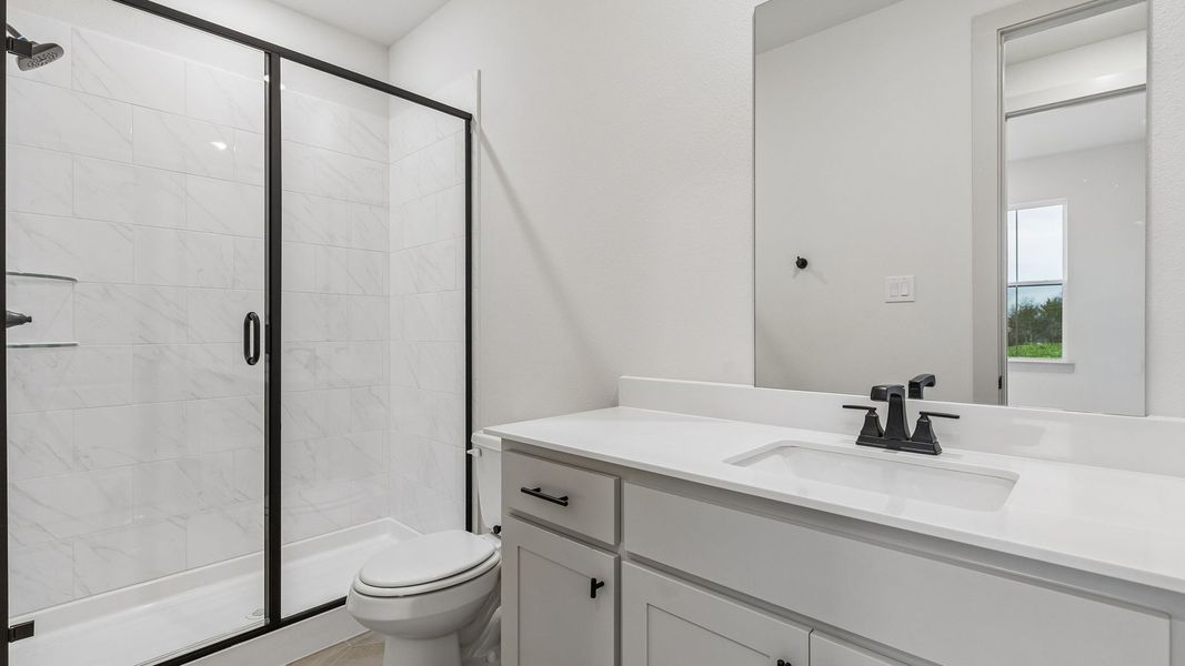 Representative furnished interior of a home built from the Toulouse II by Normandy Homes in Rainwater Crossing, Celina (Image 6).