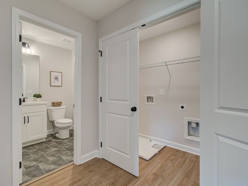 Furnished interior view inside a new home in Cherokee Township, Acworth (Image 24).