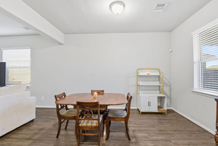 Furnished interior view inside a new home in Legends Bay, Baytown (Image 13). Furnished interior view inside a new home in Legends Bay, Baytown (Image 13).