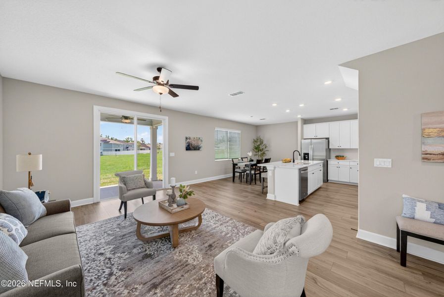 Furnished interior view inside a new home in , Middleburg (Image 5).