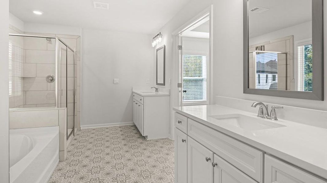 Furnished interior view inside a new home in Hamptons at Riverwood East, Dallas (Image 15). Furnished interior view inside a new home in Hamptons at Riverwood East, Dallas (Image 15).