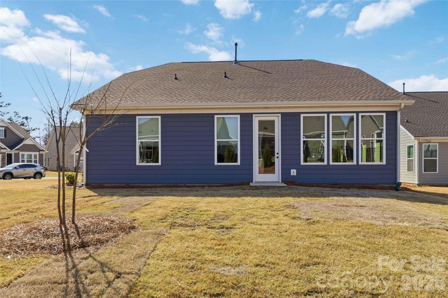 Exterior details and patio area of a home in , Charlotte (Image 22).