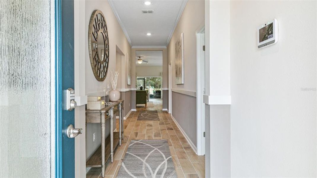 Furnished interior view inside a new home in Sawmill Branch Express, Palm Coast (Image 39).