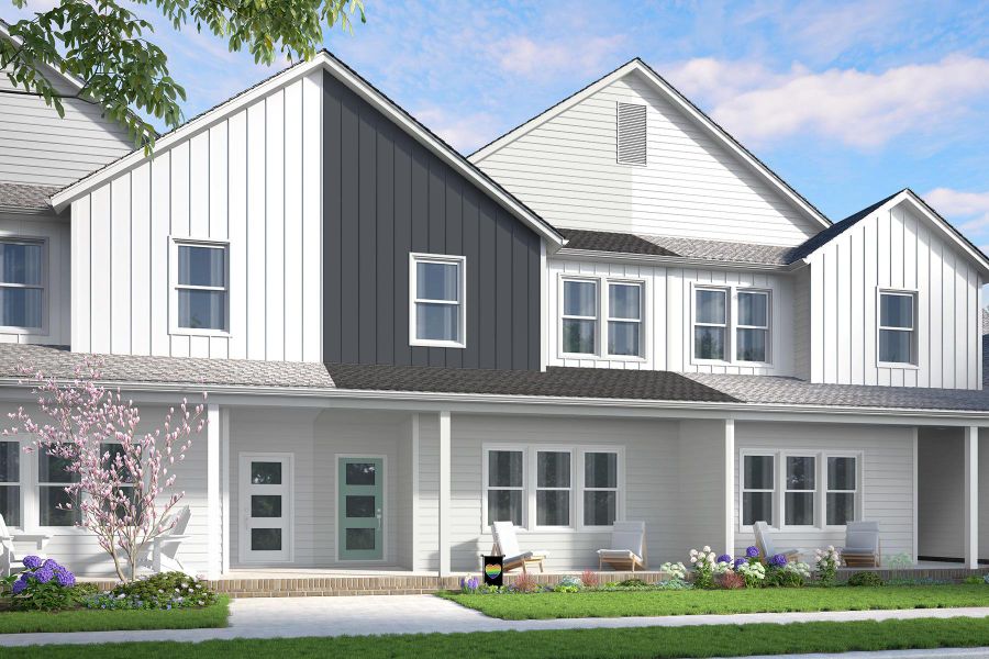 Representative exterior photo of a completed home built from the Someway Somehow by Garman Homes in Allen Park, Raleigh, NC (Image 16). Representative exterior photo of a completed home built from the Someway Somehow by Garman Homes in Allen Park, Raleigh, NC (Image 16).