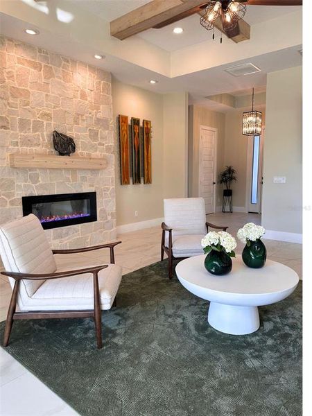 Furnished interior view inside a new home in , Auburndale (Image 18).