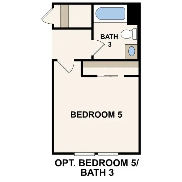 2D floor plan layout for the Summersville by Century Communities in Silver Cross, Florence, AZ (Image 6).